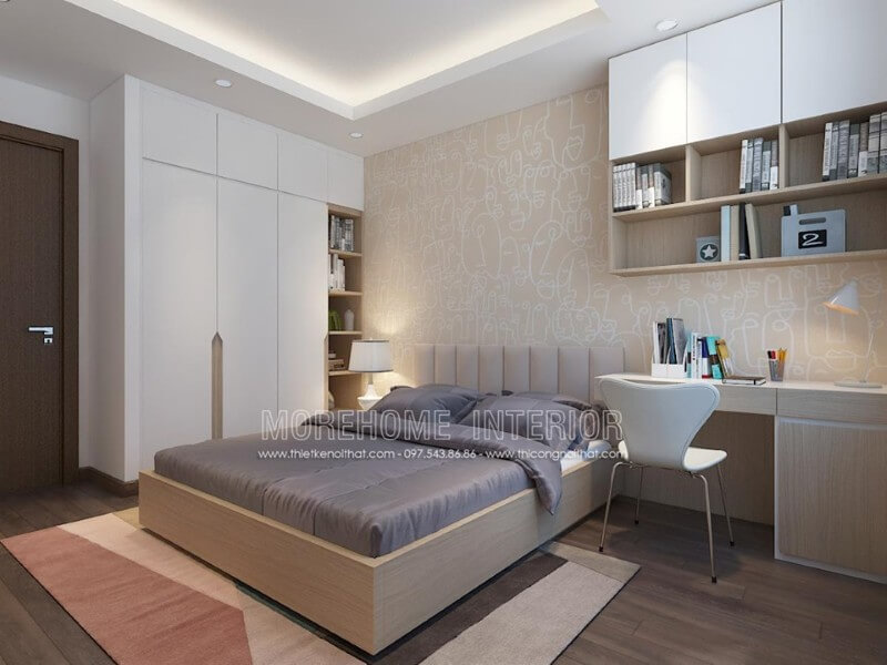 Giường ngủ chung cư hiện đại Giường ngủ chung cư hiện đại
