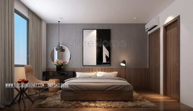 Giường ngủ gỗ công nghiệp Giường ngủ gỗ công nghiệp