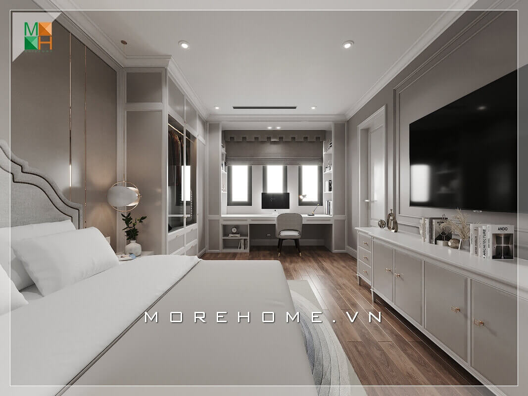 Gợi ý mẫu thiết nội thất phòng ngủ đẹp, ấn tượng sang trọng cho biệt thự, chung cư, nhà phố. Thiết kế nội thất phòng ngủ biệt thự