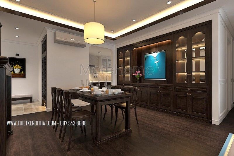 Mẫu bàn ăn đẹp MoreHome