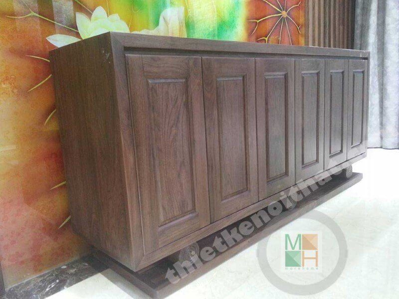 Tủ để đồ 6 cánh - 6 buồng tiện nghi cho gia chủ sử dụng