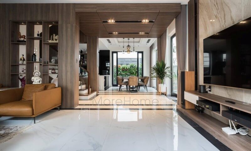 Công trình thi công nội thất biệt thự cao cấp phong cách hiện đại tại biệt thự Vinhomes Imperia Hải Phòng